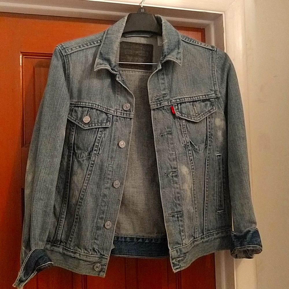 Levi's Slightly Distressed Denim Jacket